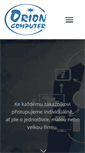 Mobile Screenshot of orionco.cz